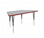Correll Trapezoid Commercial Laminate Top Activity Tables 30