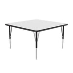 Correll Square Markerboard - Dry Erase Deluxe High Pressure Top - Activity Tables 36