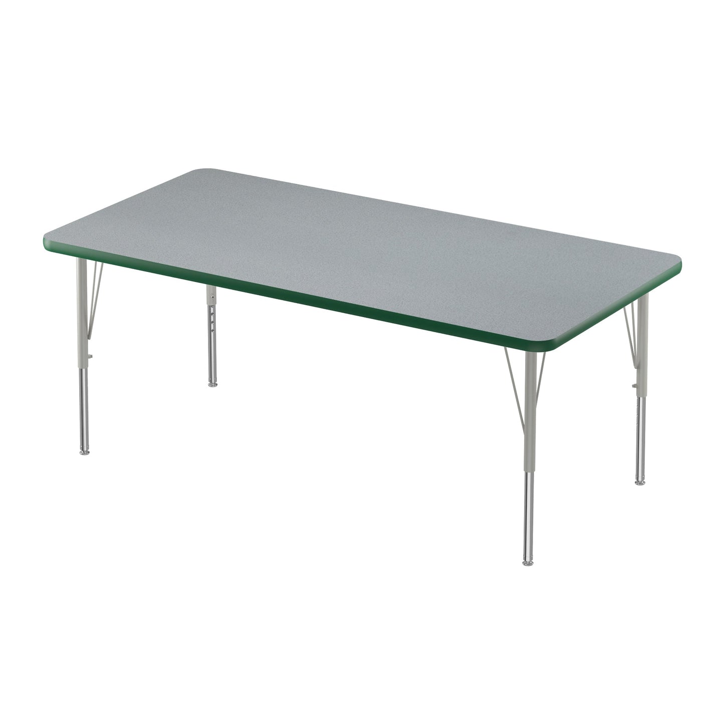 Correll Rectangular Deluxe High - Pressure Top Activity Tables 36"W x 60"L x 19 - 29"H Adjustable Height (COR - A3660 - REC - XX) - SchoolOutlet