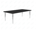 Correll Rectangular Deluxe High-Pressure Top Activity Tables with Adjustable Height 36