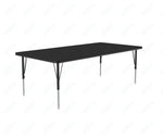 Correll Rectangular Deluxe High-Pressure Top Activity Tables with Adjustable Height 36