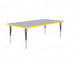 Correll Rectangular Deluxe High - Pressure Top Activity Tables with Adjustable Height 36