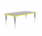 Correll Rectangular Deluxe High-Pressure Top Activity Tables with Adjustable Height 36