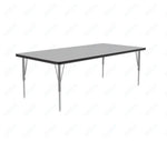 Correll Rectangular Deluxe High-Pressure Top Activity Tables with Adjustable Height 36