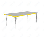 Correll Rectangular Deluxe High - Pressure Top Activity Tables with Adjustable Height 36