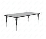 Correll Rectangular Deluxe High-Pressure Top Activity Tables with Adjustable Height 36
