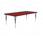Correll Rectangular Deluxe High-Pressure Top Activity Tables with Adjustable Height 36
