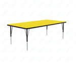 Correll Rectangular Deluxe High-Pressure Top Activity Tables with Adjustable Height 36
