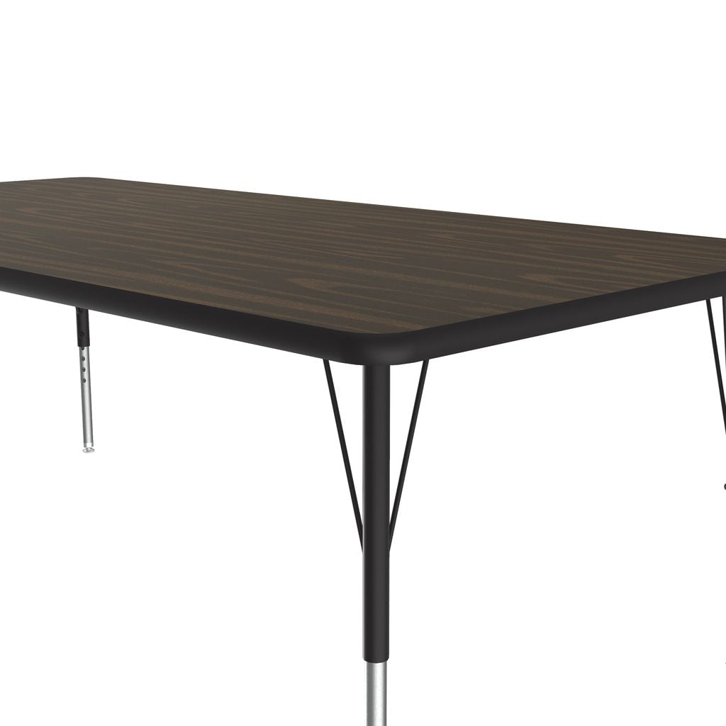Correll Rectangular Deluxe High - Pressure Top Activity Tables with Adjustable Height 36"W x 60"L x 19 - 29"H (COR - A3660 - XX) - SchoolOutlet