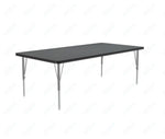 Correll Rectangular Deluxe High-Pressure Top Activity Tables with Adjustable Height 36