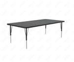 Correll Rectangular Deluxe High-Pressure Top Activity Tables with Adjustable Height 36