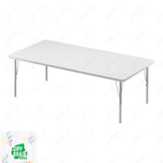 Correll Rectangular Markerboard-Dry Erase Deluxe High Pressure Top - Activity Tables 36