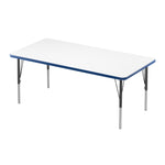Correll Rectangular Markerboard - Dry Erase Deluxe High Pressure Top - Activity Tables 36