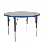 Correll Round Commercial Laminate Top Activity Tables 36