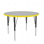 Correll Round Commercial Laminate Top Activity Tables 36
