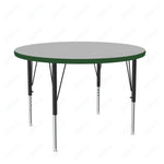 Correll Round Commercial Laminate Top Activity Tables 36