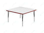 Correll Square Markerboard - Dry Erase Deluxe High Pressure Top - Activity Tables 42