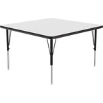Correll Square Markerboard - Dry Erase Deluxe High Pressure Top - Activity Tables 42