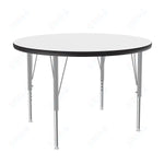 Correll Round Markerboard - Dry Erase Deluxe High Pressure Top - Activity Tables 42