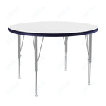 Correll Round Markerboard - Dry Erase Deluxe High Pressure Top - Activity Tables 42