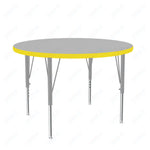 Correll Round Commercial Laminate Top Activity Tables 42