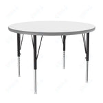 Correll Round Markerboard - Dry Erase Deluxe High Pressure Top - Activity Tables 48