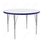 Correll Round Markerboard - Dry Erase Deluxe High Pressure Top - Activity Tables 48