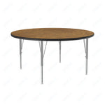 Correll Round Commercial Laminate Top Activity Tables 48