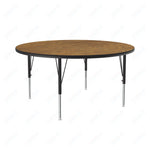 Correll Round Commercial Laminate Top Activity Tables 48