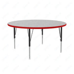 Correll Round Commercial Laminate Top Activity Tables 48
