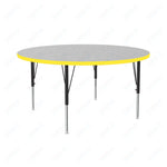 Correll Round Commercial Laminate Top Activity Tables 48