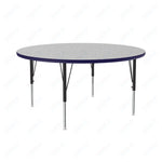 Correll Round Commercial Laminate Top Activity Tables 48