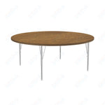 Correll Round Deluxe High - Pressure Top Activity Tables 60