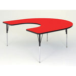 Correll Horseshoe Deluxe High - Pressure Top Activity Tables 60
