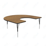 Correll Horseshoe Deluxe High - Pressure Top Activity Tables 60
