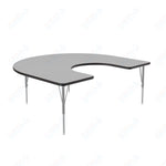 Correll Horseshoe Deluxe High - Pressure Top Activity Tables 60