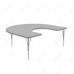 Correll Horseshoe Deluxe High - Pressure Top Activity Tables 60