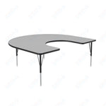 Correll Horseshoe Deluxe High - Pressure Top Activity Tables 60