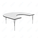 Correll Horseshoe Deluxe High - Pressure Top Activity Tables 60