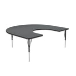 Correll Horseshoe Deluxe High - Pressure Top Activity Tables 60