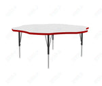 Correll Flower Markerboard - Dry Erase Deluxe High Pressure Top - Activity Tables 60