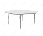 Correll Flower Markerboard - Dry Erase Deluxe High Pressure Top - Activity Tables 60