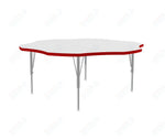 Correll Flower Markerboard - Dry Erase Deluxe High Pressure Top - Activity Tables 60