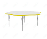 Correll Flower Markerboard - Dry Erase Deluxe High Pressure Top - Activity Tables 60