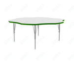Correll Flower Markerboard - Dry Erase Deluxe High Pressure Top - Activity Tables 60