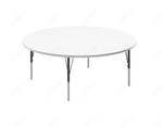 Correll Round Markerboard - Dry Erase Deluxe High Pressure Top - Activity Tables 60