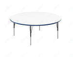 Correll Round Markerboard - Dry Erase Deluxe High Pressure Top - Activity Tables 60