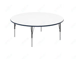 Correll Round Markerboard - Dry Erase Deluxe High Pressure Top - Activity Tables 60