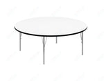 Correll Round Markerboard - Dry Erase Deluxe High Pressure Top - Activity Tables 60
