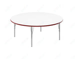 Correll Round Markerboard - Dry Erase Deluxe High Pressure Top - Activity Tables 60